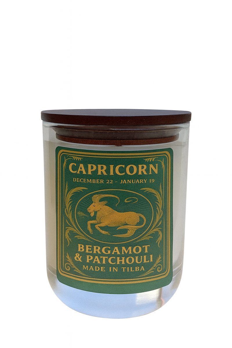 Capricorn Zodiac Candle Capricorn Zodiac Candle