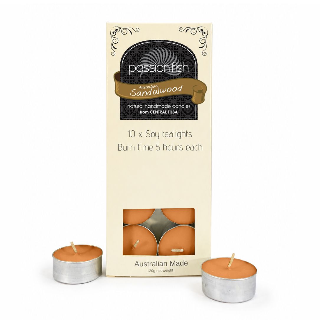 Australian Sandalwood Soy Tealights
