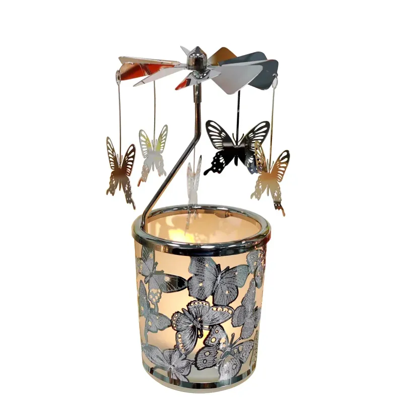 Butterfly Whirly Gig Butterfly Whirly Gig spinning tealight holder