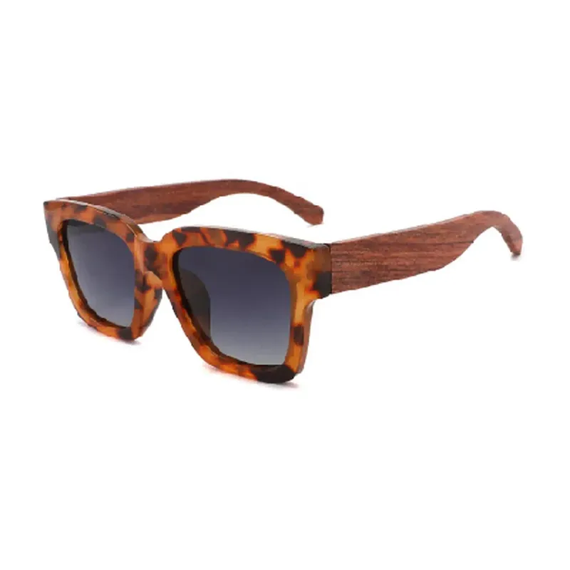 BAM Camel Rock Tortoise Polarised Bamboo Sunglasses BAM Camel Rock tortoiseshell polarised sunglasses with chunky square frame