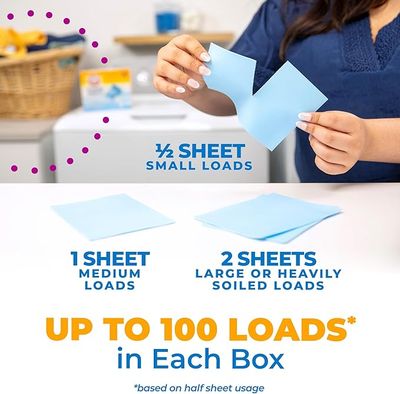 Eco-Friendly Laundry Power Sheets - 50 Loads