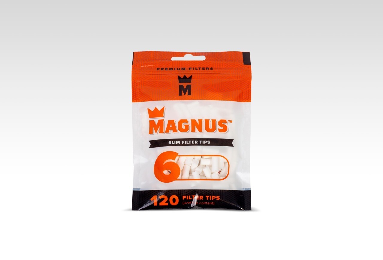 Фильтры для самокруток Magnus 120 Slim 6mm