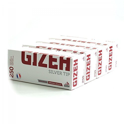 Сигаретные гильзы Gizeh Silver Tip с фильтром 250 шт
