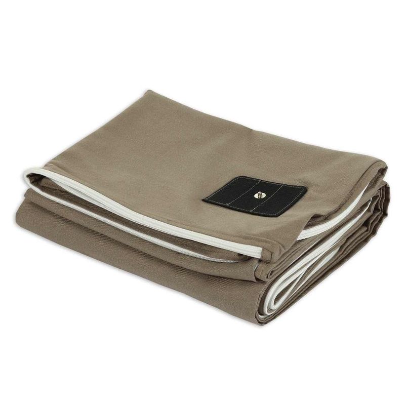 Erdungsprodukt: Schlafsack Bio-Baumwolle 89% Silberanteil 11% 210 x 105 cm