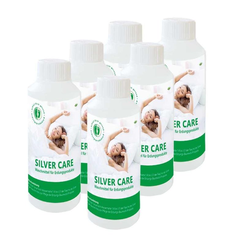 Erdungsprodukt: Waschmittel Silvercare 6 x 250ml