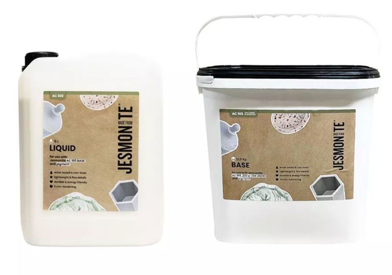 jesmonite Ac 100 kit da 5kg+12,5kg