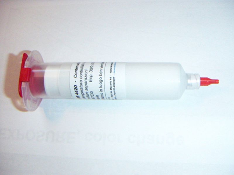 DS SE 9187L WHITE SIRINGA 30ML Silicone monocomponente bassa viscosità conformal coating