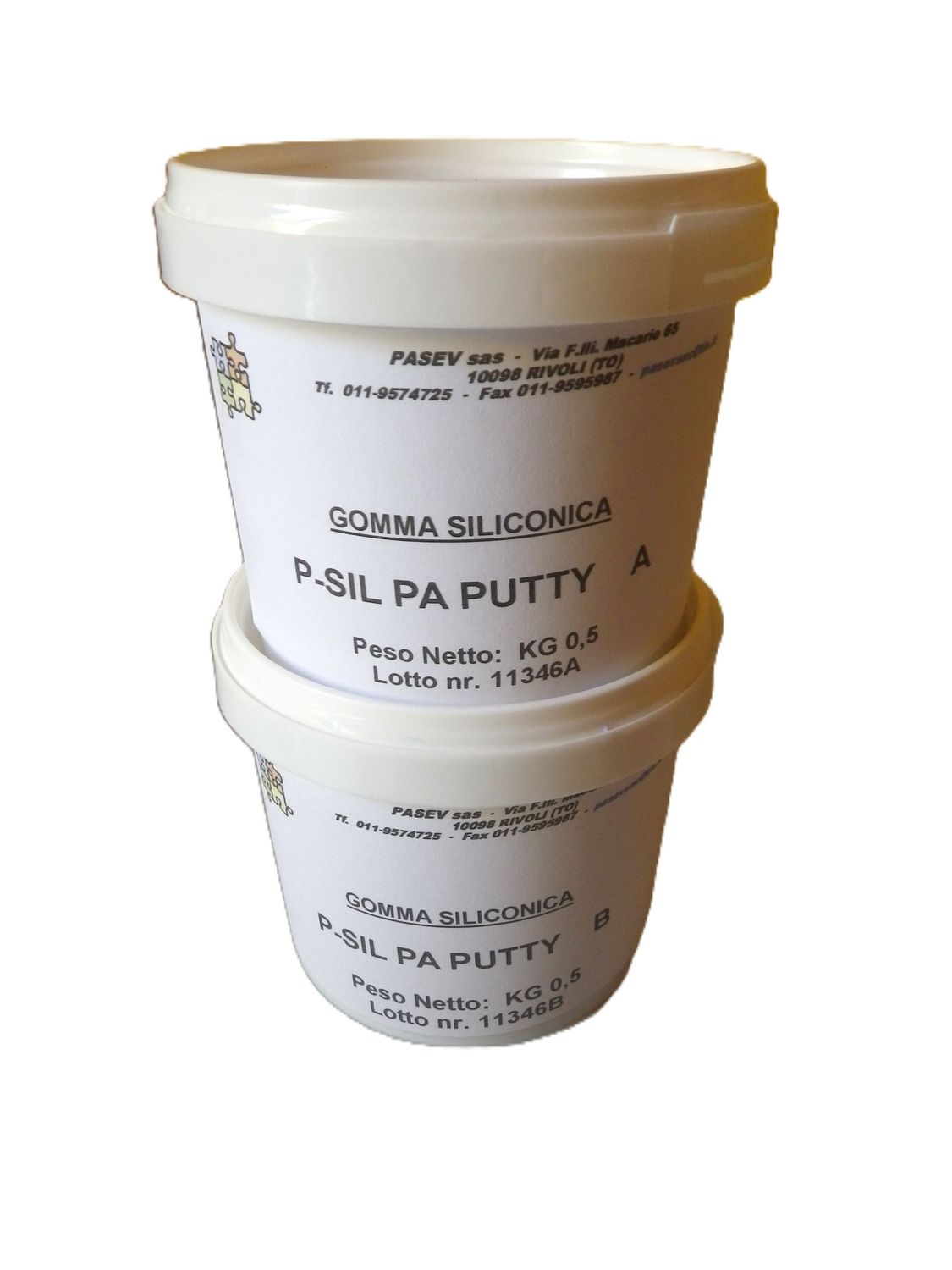 P-SIL PUTTY PA  a+b kit 500+500gr