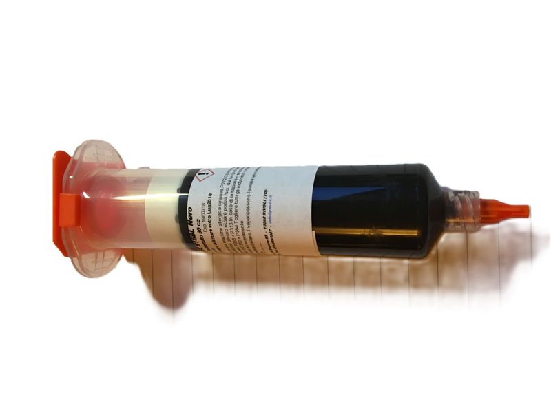 DS SE 9186L BLACK SIRINGA 30ML Silicone autolivellante incapsulante