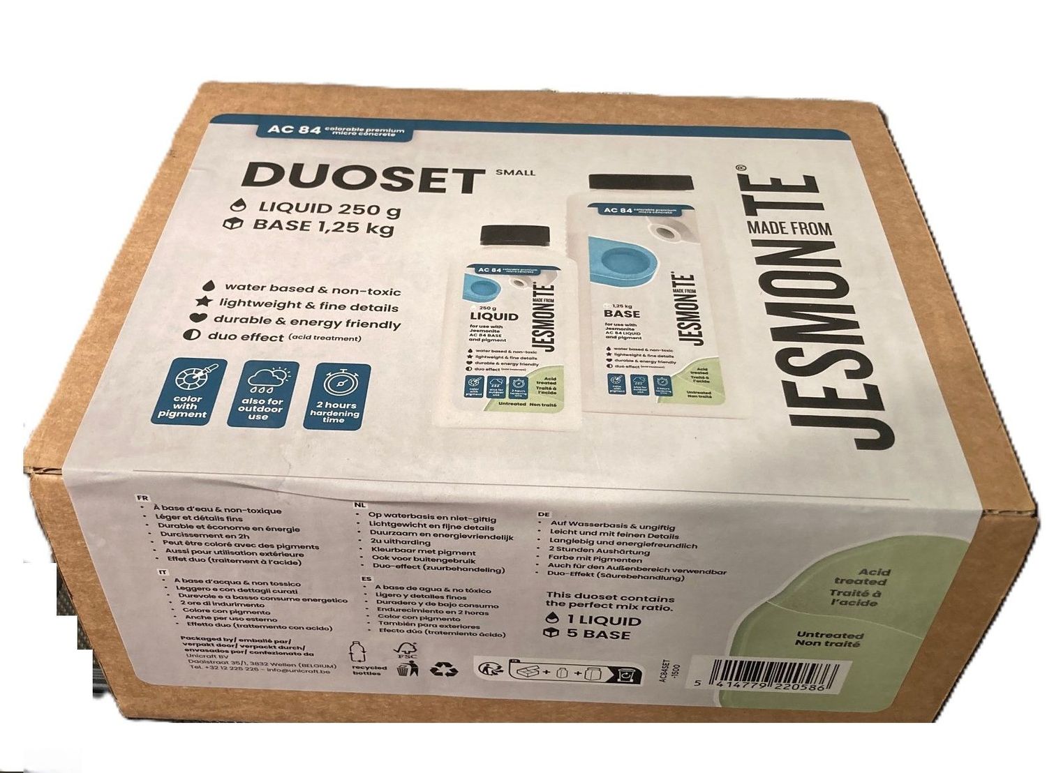 JESMONITE AC84 DUOSET da 250gr+1,250kg