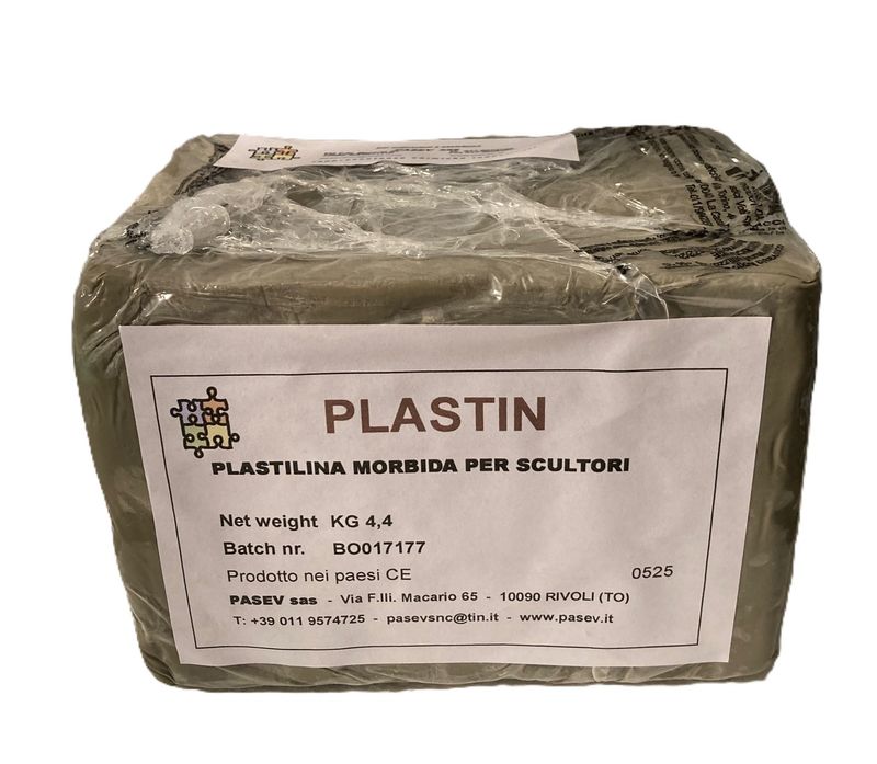 PLASTILINA PROFESSIONALE MORBIDA PER SCULTORI PANI DA 4,4 KG