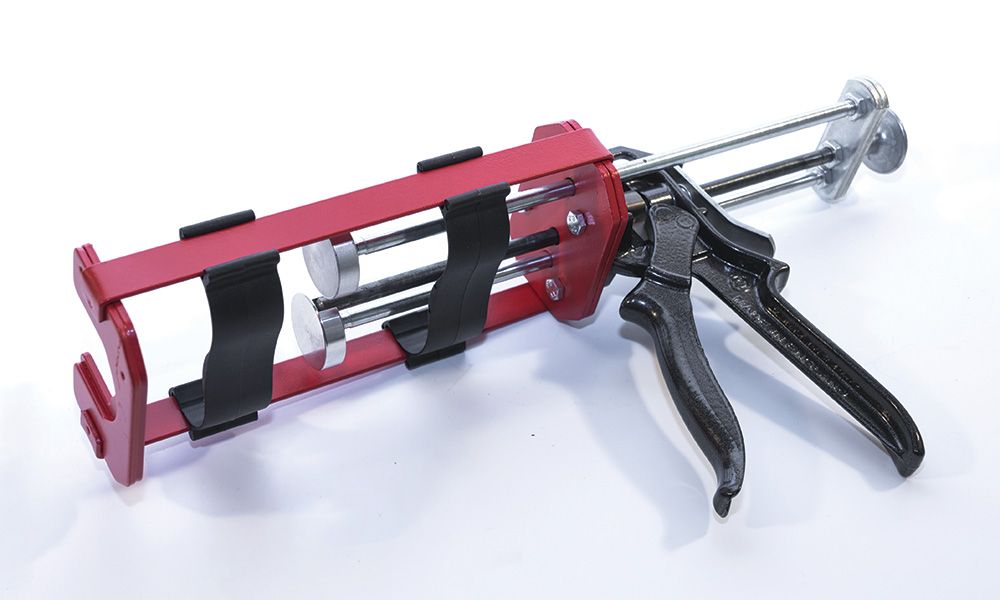 PISTOLA PER CARTUCCE BICOMPONENTI 400ML 1:1 PER RESINE