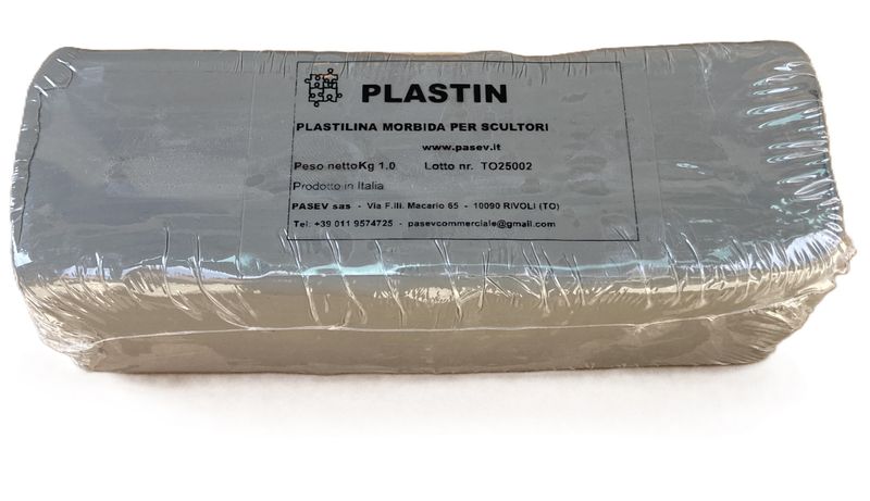 PLASTILINA PROFESSIONALE  PER SCULTORI PANI DA 1 KG