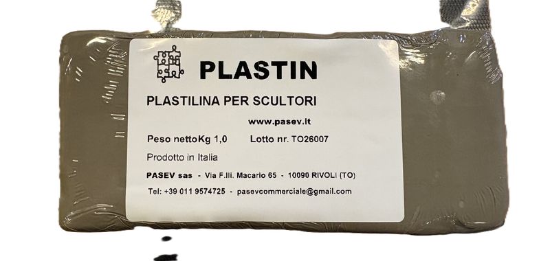 PLASTILINA PROFESSIONALE  PER SCULTORI PANI DA 1 KG