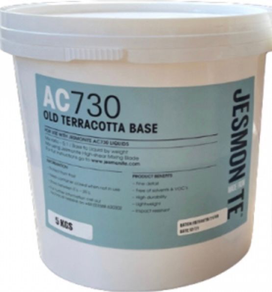 Jesmonite AC 730 finitura old terracotta polvere da 5kg