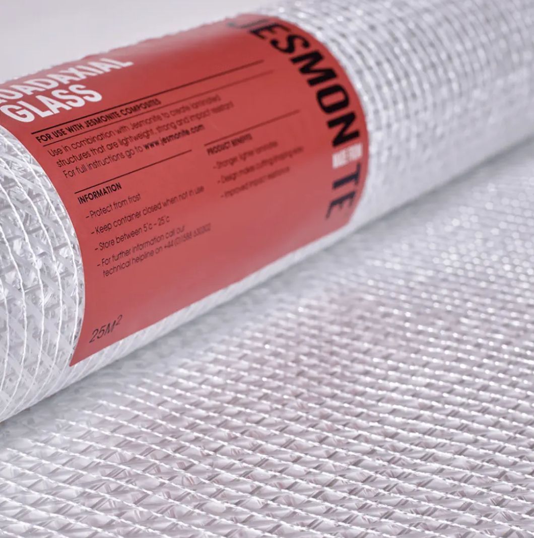 Tessuto Quadriassiale jesmonite in rotoli da 25mq