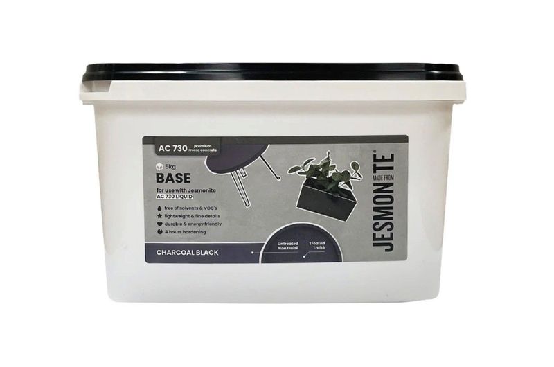 JESMONITE AC 730 finitura CHARCOAL BLACK polvere da 5kg
