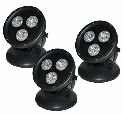 AquaForte LED light 12 W 3-pack