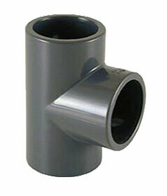 PVC T-koppling  - 63 mm