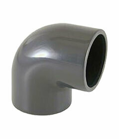 PVC limböj 90° - 63 mm