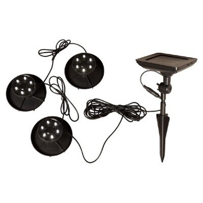 LED 3-pack solcellsbelysning