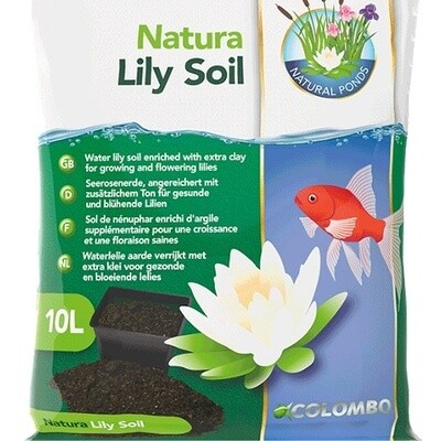 Natura näckrosjord med lera 10 liter