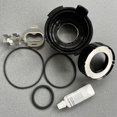 O-ringar/låsring kvartsglas filtoclear
