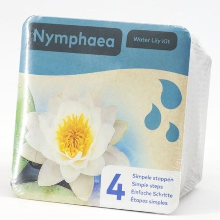 Näckros Vit - Paket med korg