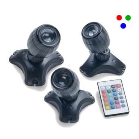 PondoStar LED 3-pack RGBW