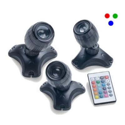 PondoStar LED 3-pack RGBW