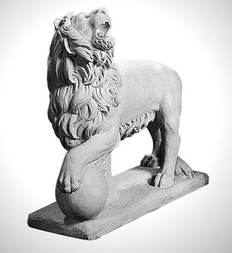 Staty Lejon Vänster LÖ966V