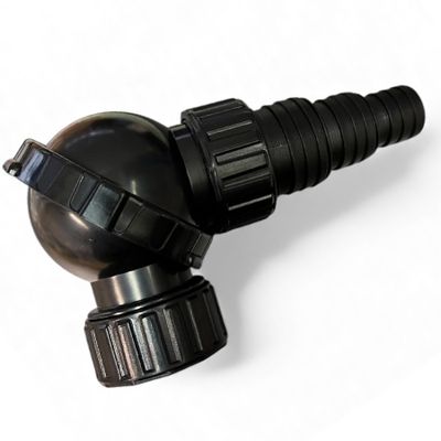 Slanganslutning 1 1/2&quot; universal vridbar