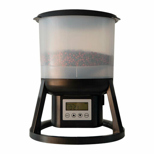 Fiskfoderautomat med timer Pondteam Fiskfoderautomat med timer Pondteam