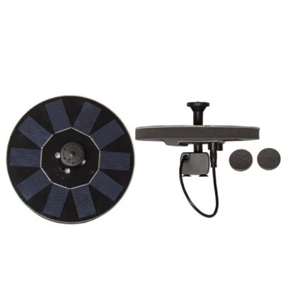 Flytande fontänpump solcell LED RGB