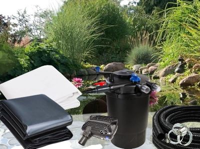 Näckrosdamm Start 15000 liter