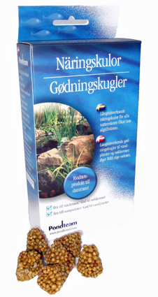 Pondteam näringskulor 15 st