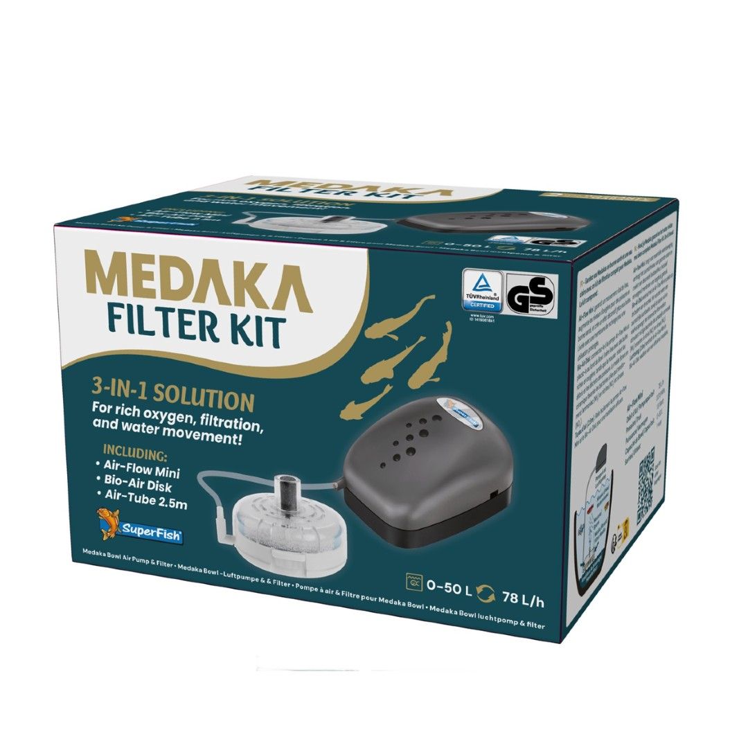 Medaka Luftpump - Filter