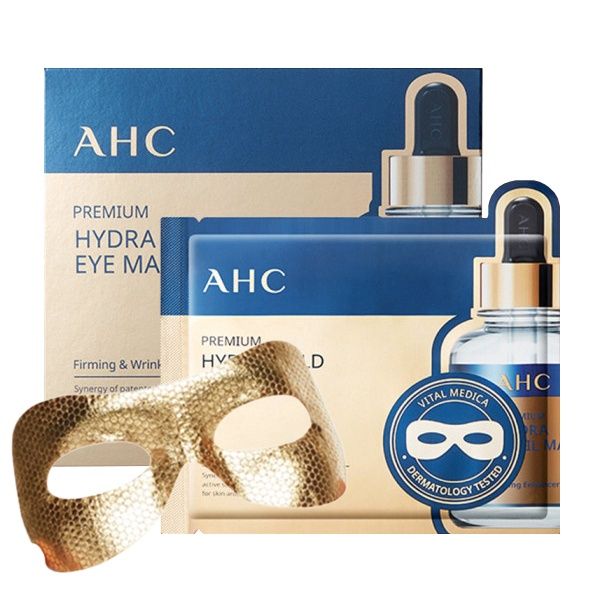 AHC Premium Hydra Gold Foil Eye Mask 5pcs/Box