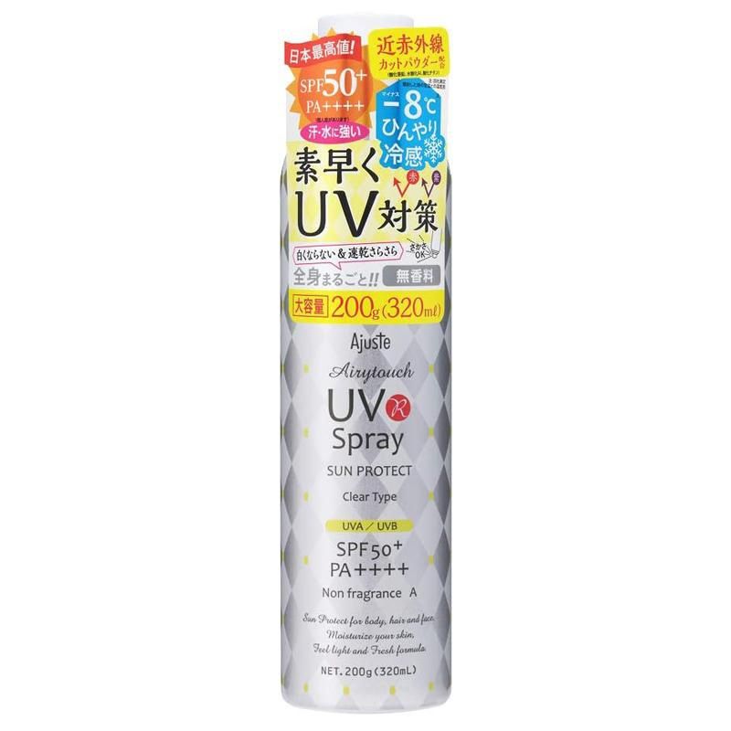 Ajuste Airy Touch Sun Protect UV Spray SPF 50+ PA++++ No Scent