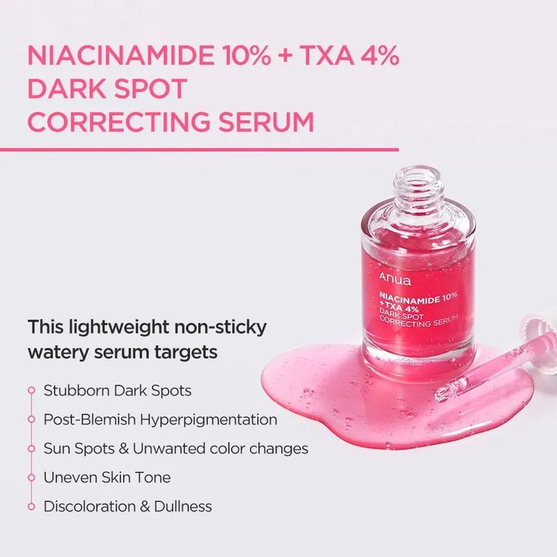 Anua Niacinamide 10% + TXA 4% Serum 30ml