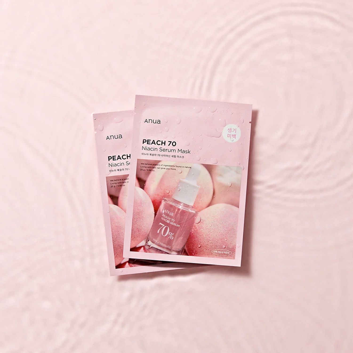 Anua Peach 70% Niacin Serum Mask 1pc