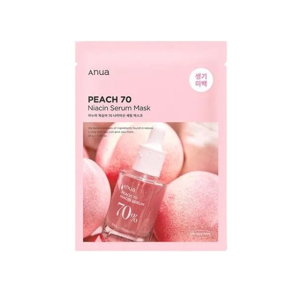 Anua Peach 70% Niacin Serum Mask 1pc