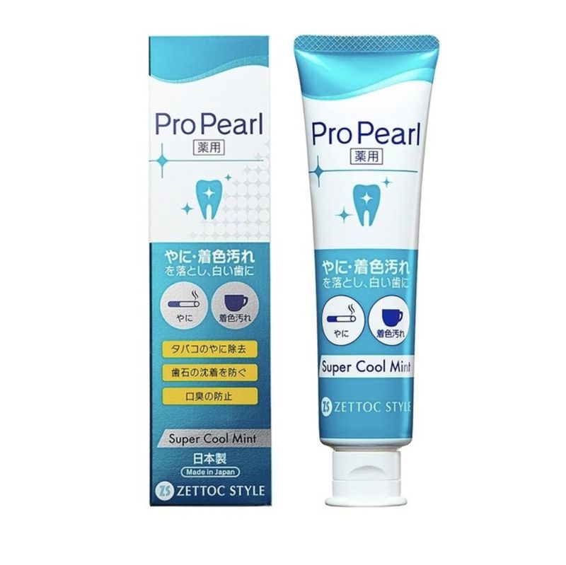 Zettoc Toothpaste Pro-Pearl Super Cool Mint
