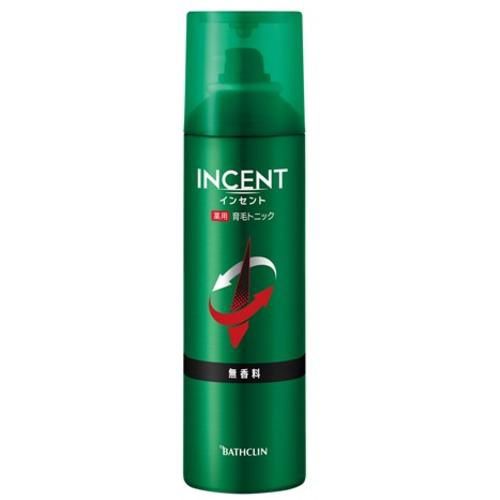 Bathclin Incent Hair Tonic 190ml - Unscented (For Men Prevent Hair Loss and Growth)