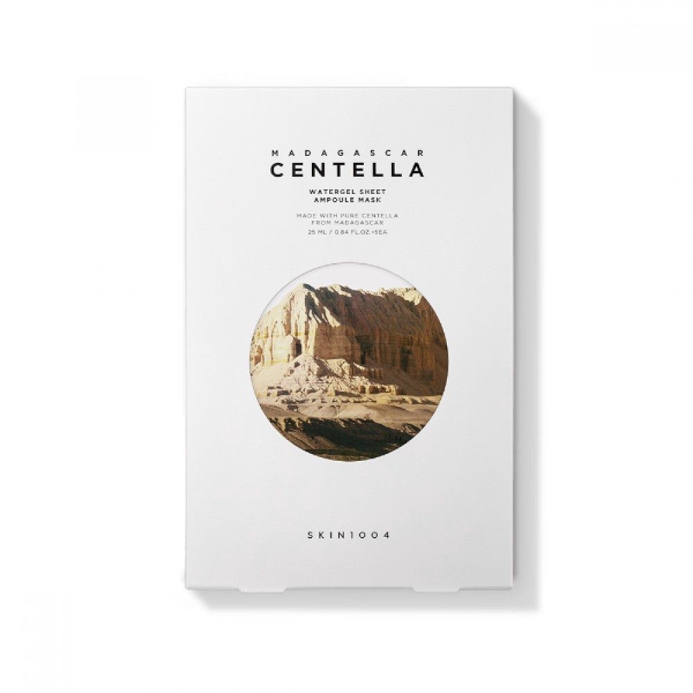 Skin1004 Madagascar Centella Watergel Sheet Ampoule Mask 5 Sheets