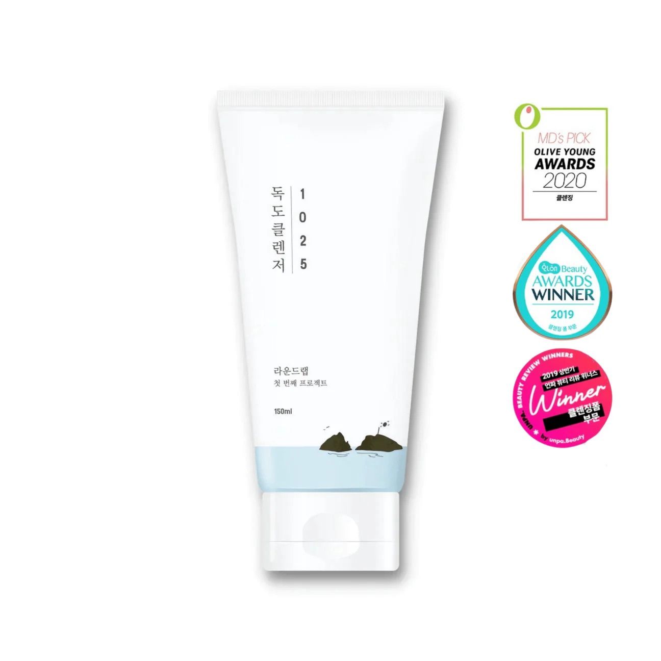Round Lab 1025 Dokdo Cleanser 150ml - For Sensitive/Combination