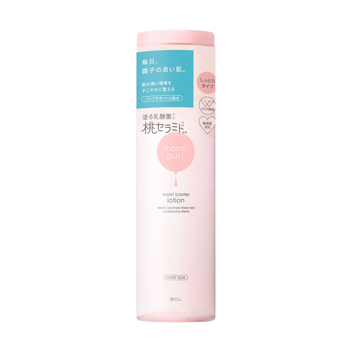 BCL Momo Puri Barrier Lotion - Moist Type 200ml