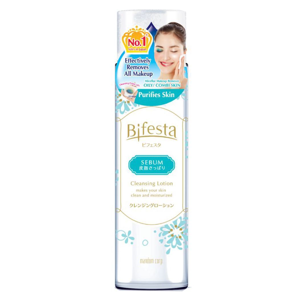 Mandom Bifesta Cleansing Lotion Sebum 300ml