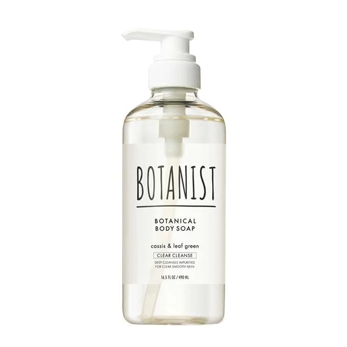 Botanist Botanical Body Soap Clear Cleanse - Cassis &amp; Leaf Green 490ml