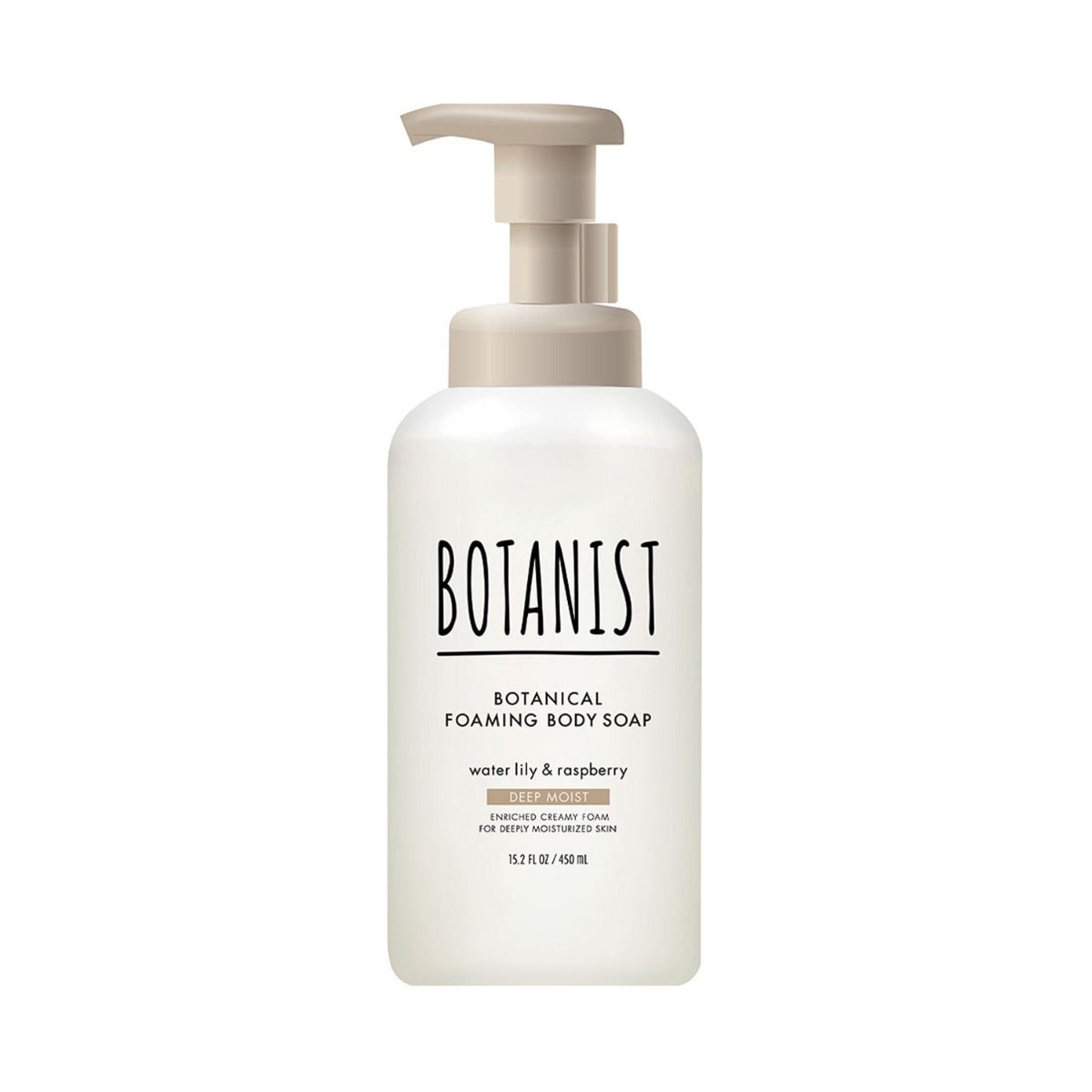 Botanist Botanical Foaming Body Soap Deep Moist - Water Lily &amp; Raspberry 460ml